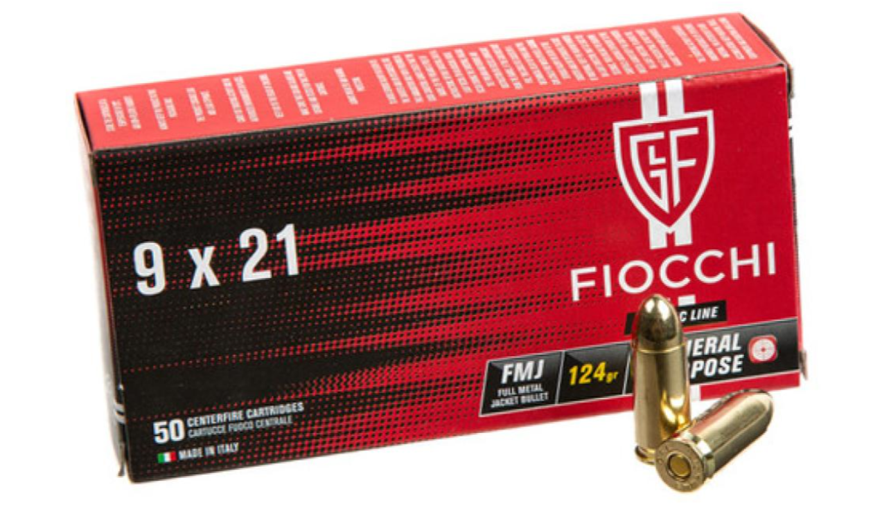 купить Патрон Fiocchi 9х21 FMJ
