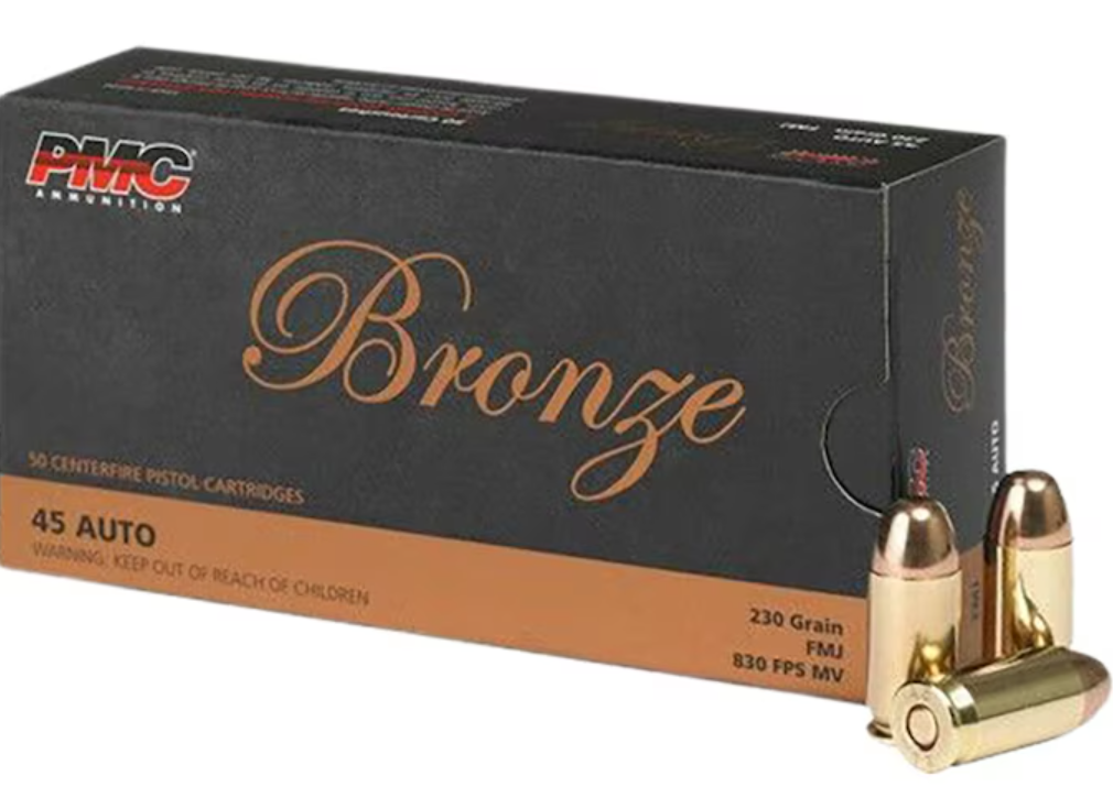 купить PMC Bronze 45 ACP Ammo 230 Grain Full Metal Jacket